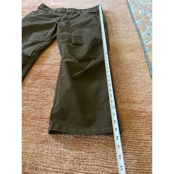 Eddie Bauer SEATTLE • USA Vintage Brown Cotton Men’s Pants 40x30 - Picture 5 of 9